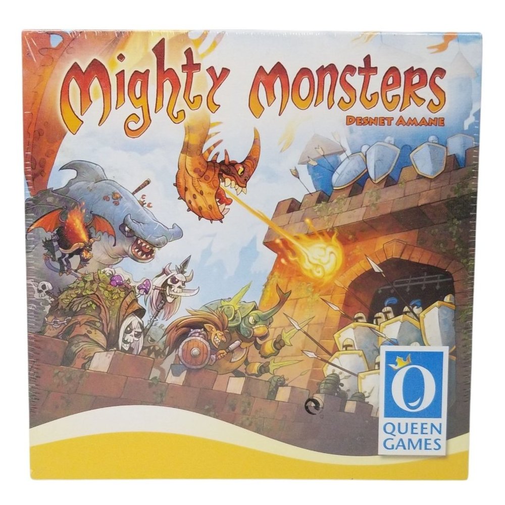 Queen Games Mighty Monsters Board Game Desnet Amane 2016 NEW Sealed